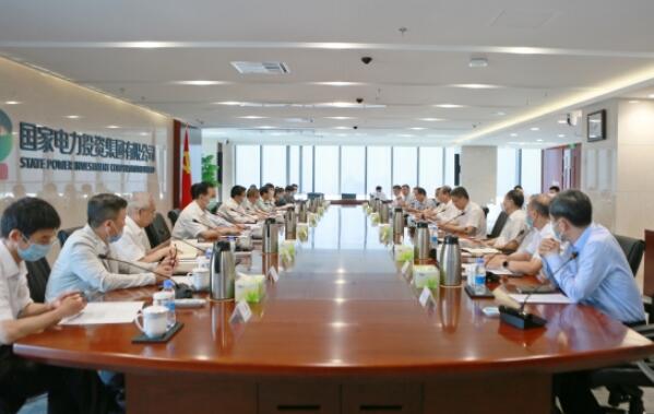 江毅會(huì)見(jiàn)北京市黨組成員、副市長(zhǎng)楊晉柏