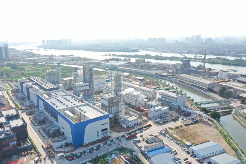 東莞中堂燃氣熱電聯(lián)產(chǎn)二期工程2號機組汽機、燃機并網(wǎng)發(fā)電