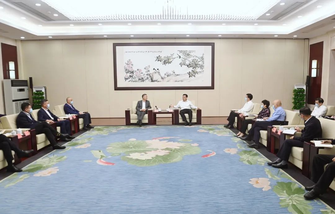 華潤集團(tuán)董事長(zhǎng)王祥明拜會(huì)浙江省委書記袁家軍