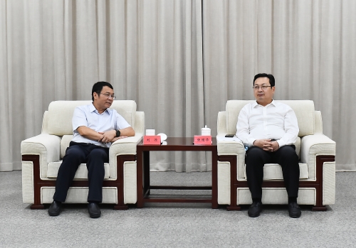 劉源拜會(huì)河北省委常委、副省長(zhǎng)，雄安新區(qū)黨工委書(shū)記、管委會(huì)主任張國(guó)華