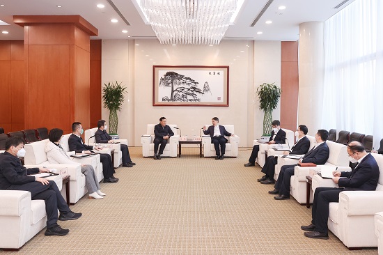 華能集團黨組書記、董事長溫樞剛會見中電聯(lián)常務副理事長楊昆
