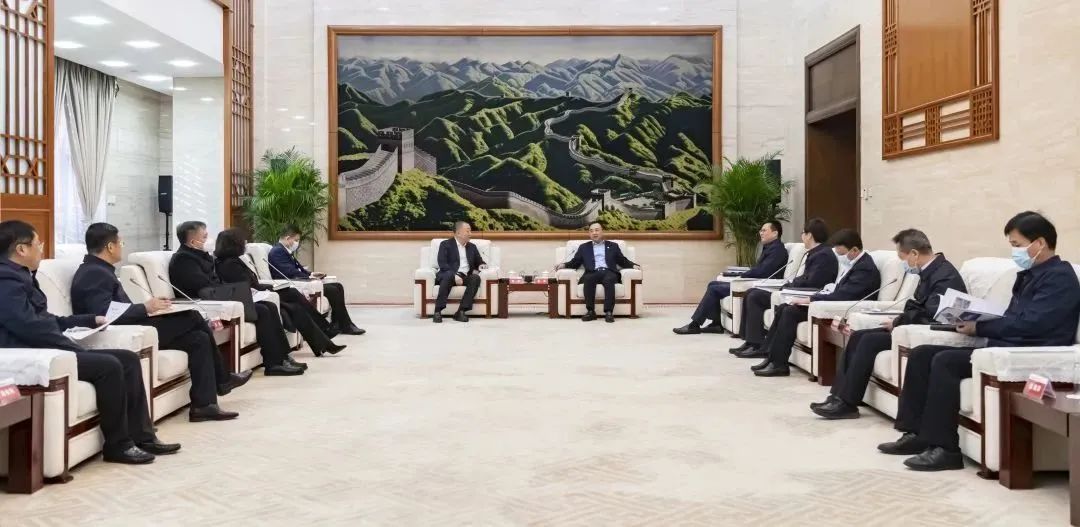大唐集團黨組書記、董事長鄒磊會見鐵嶺市委書記、市人大常委會主任宋誠