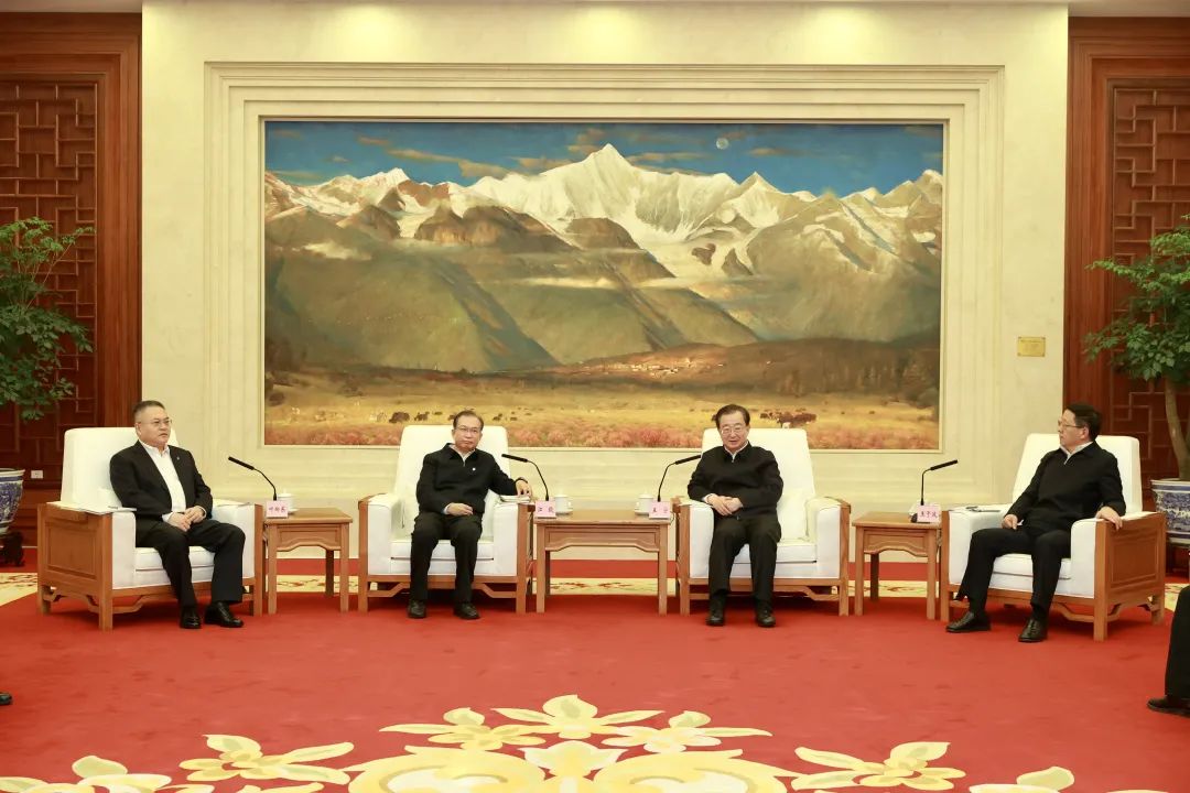 華電集團(tuán)董事長(zhǎng)江毅、總經(jīng)理葉向東拜會(huì)云南省委書記王寧、省長(zhǎng)王予波