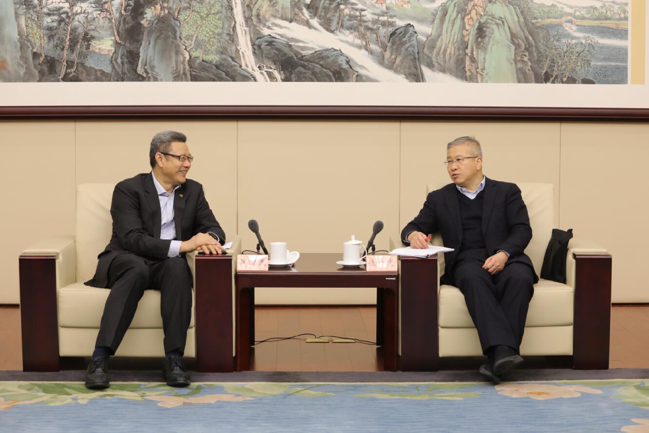國家電投黨組書記、董事長錢智民拜會浙江省委常委、常務(wù)副省長徐文光