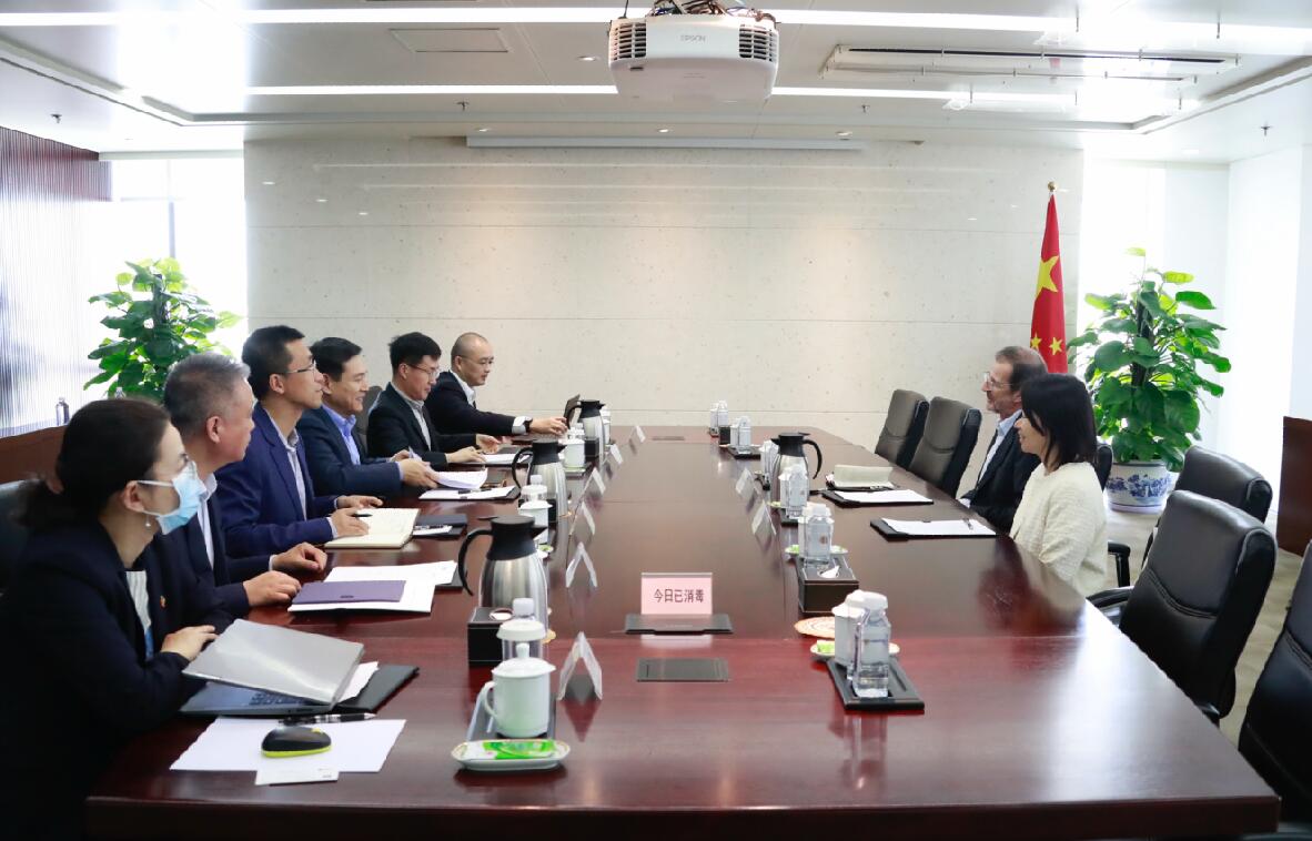國家電投黨組成員、副總經(jīng)理陳海斌會(huì)見國際鋁業(yè)協(xié)會(huì)秘書長(zhǎng)邁爾斯·珀瑟