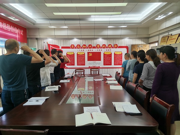湖北竹溪供電公司：發(fā)揮黨建標(biāo)桿作用，誓為黨旗增光添彩