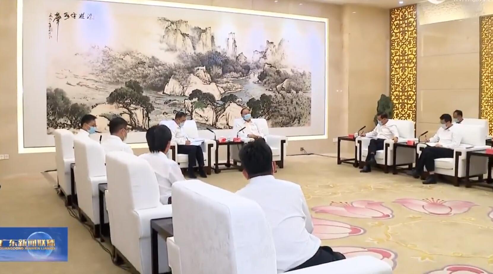 大唐集團(tuán)黨組書記、董事長鄒磊拜會廣東省委書記黃坤明、省長王偉中