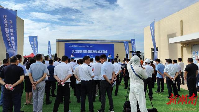 總用時不到90天，一座儲能電站在新灣鎮(zhèn)拔地而起