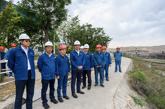 華能集團總經(jīng)理、黨組副書記鄧建玲到蘭州熱電公司調(diào)研