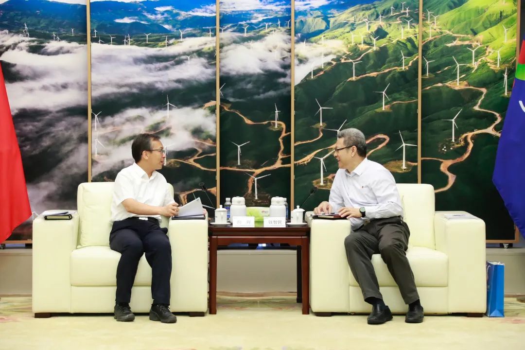 國家電投黨組書記、董事長錢智民會見河北省滄州市市長向輝