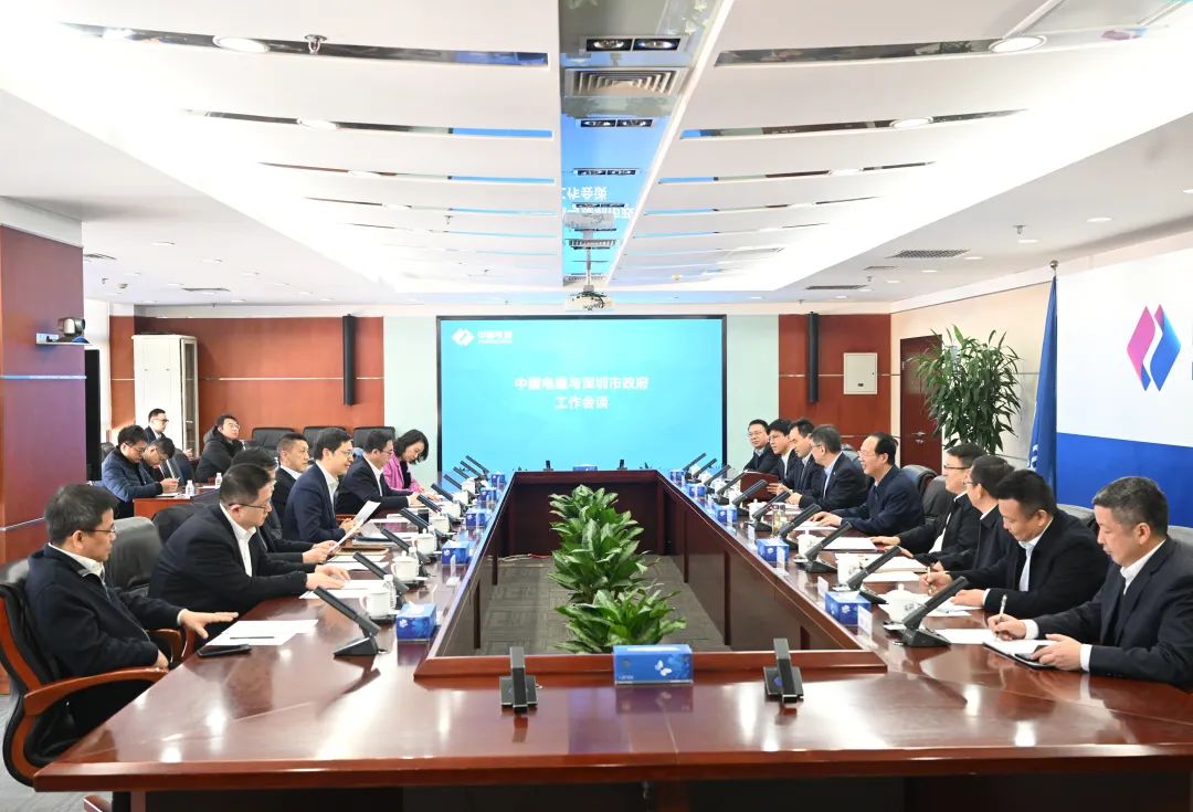 中國電建黨委書記、董事長丁焰章會見深圳市副市長張禮衛(wèi)