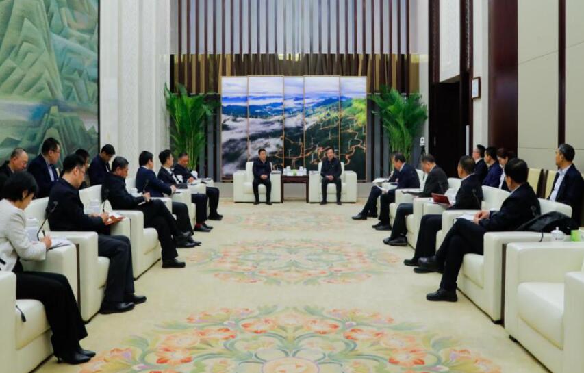 國家電投黨組書記、董事長劉明勝會見遼寧省委常委、沈陽市委書記王新偉