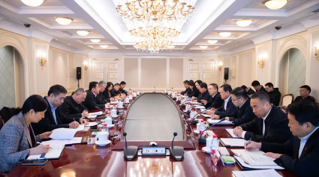 大唐集團(tuán)黨組書記、董事長(zhǎng)鄒磊與北京市副市長(zhǎng)高朋座談交流