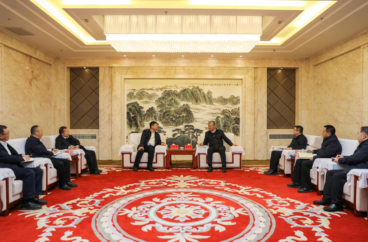 大唐甘肅公司黨委書記、董事長王建偉拜會(huì)隴南市委書記張柯兵、市長劉永革