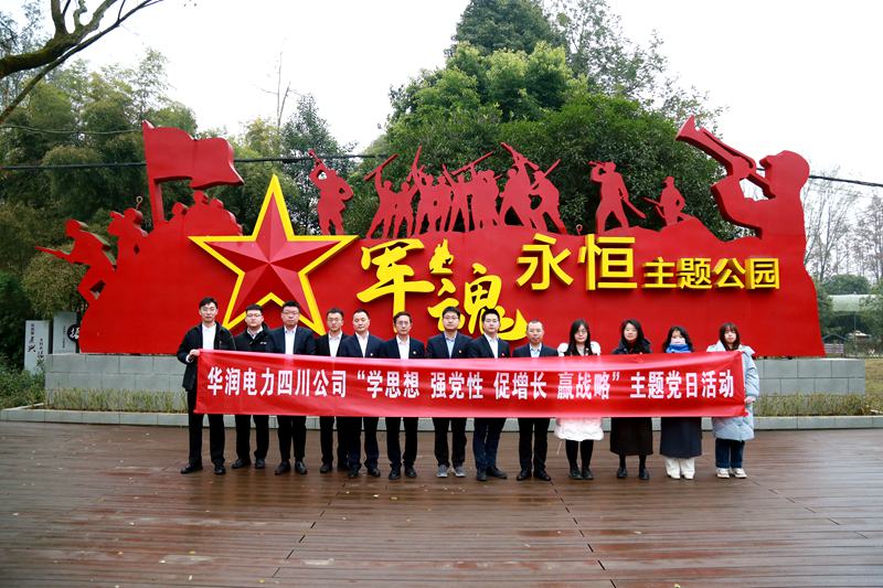 華潤(rùn)電力四川公司聯(lián)合華潤(rùn)集團(tuán)在川企業(yè)開(kāi)展“學(xué)思想、強(qiáng)黨性、促增長(zhǎng)、贏戰(zhàn)略”主題黨日活動(dòng)