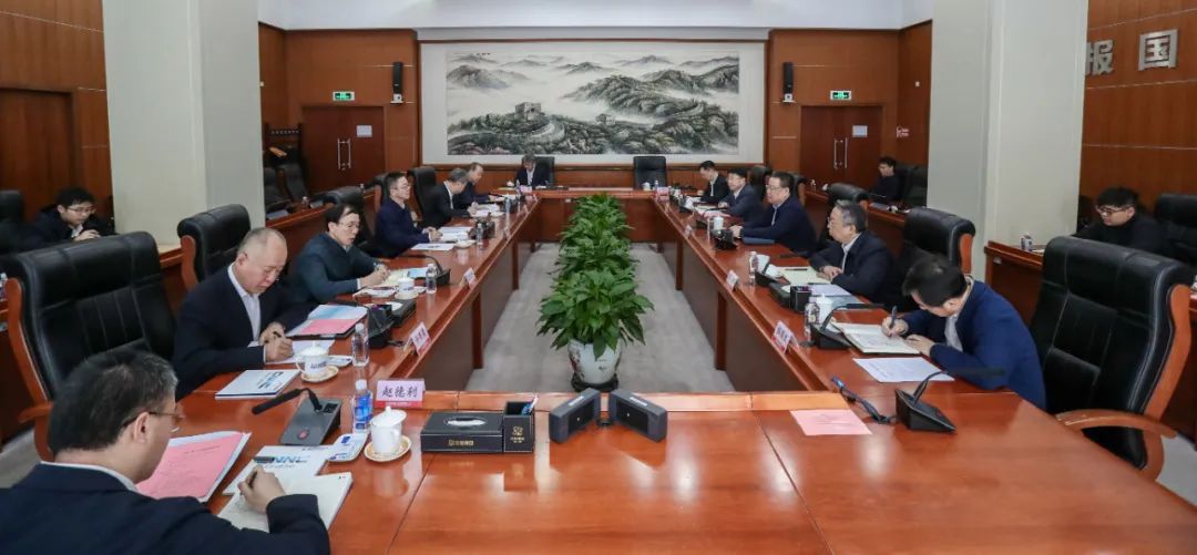 中核集團(tuán)會見中國一重董事、總經(jīng)理、黨委副書記呂智強(qiáng)一行