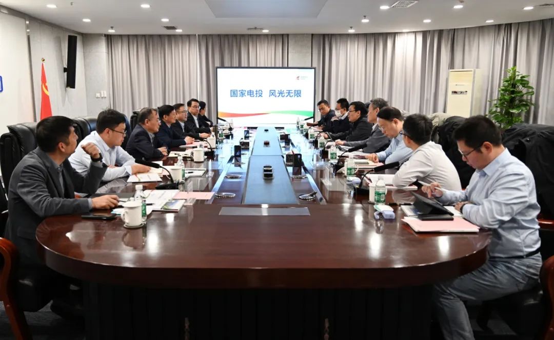 黃河水電公司黨委書記、董事長姚小彥會見國核電力院黨委書記、董事長李啟釗
