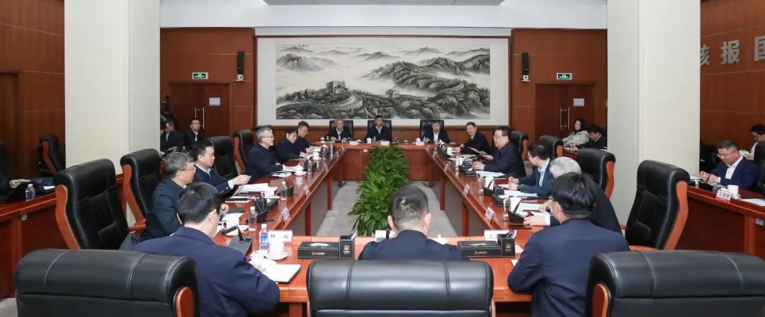中核集團(tuán)會(huì)見東方電氣集團(tuán)總經(jīng)理、黨組副書記張彥軍一行