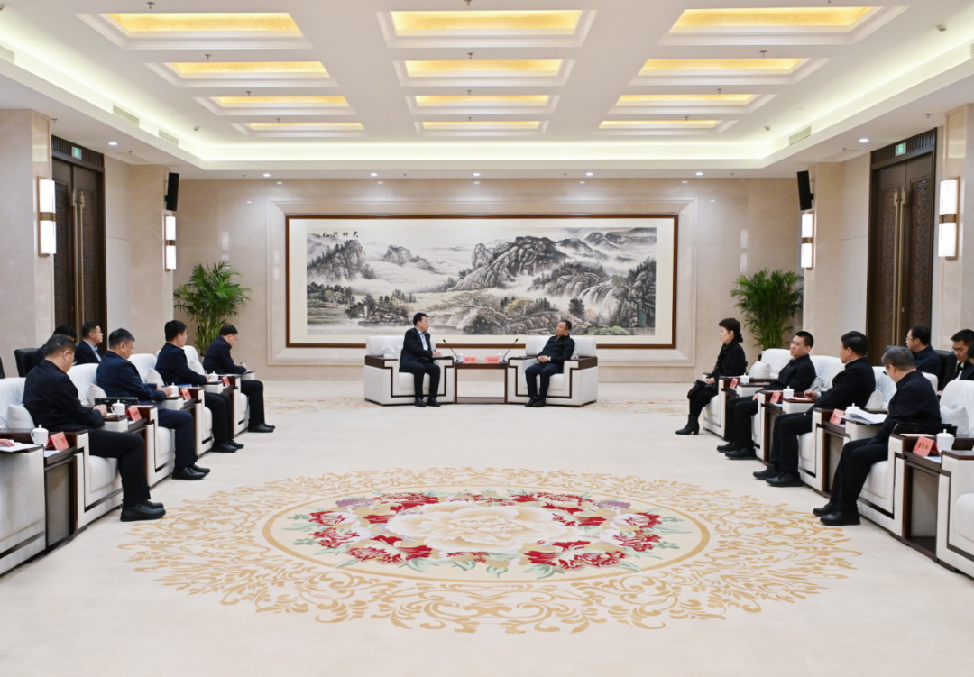大唐集團董事長呂軍、總經(jīng)理張傳江拜會內(nèi)蒙古