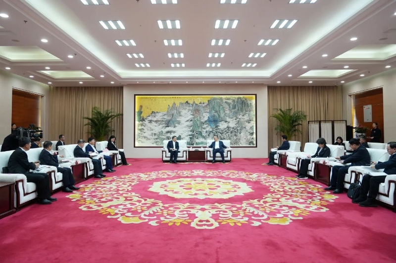 中國(guó)能建黨委書(shū)記、董事長(zhǎng)宋海良拜會(huì)安徽省委副書(shū)記、省長(zhǎng)王清憲
