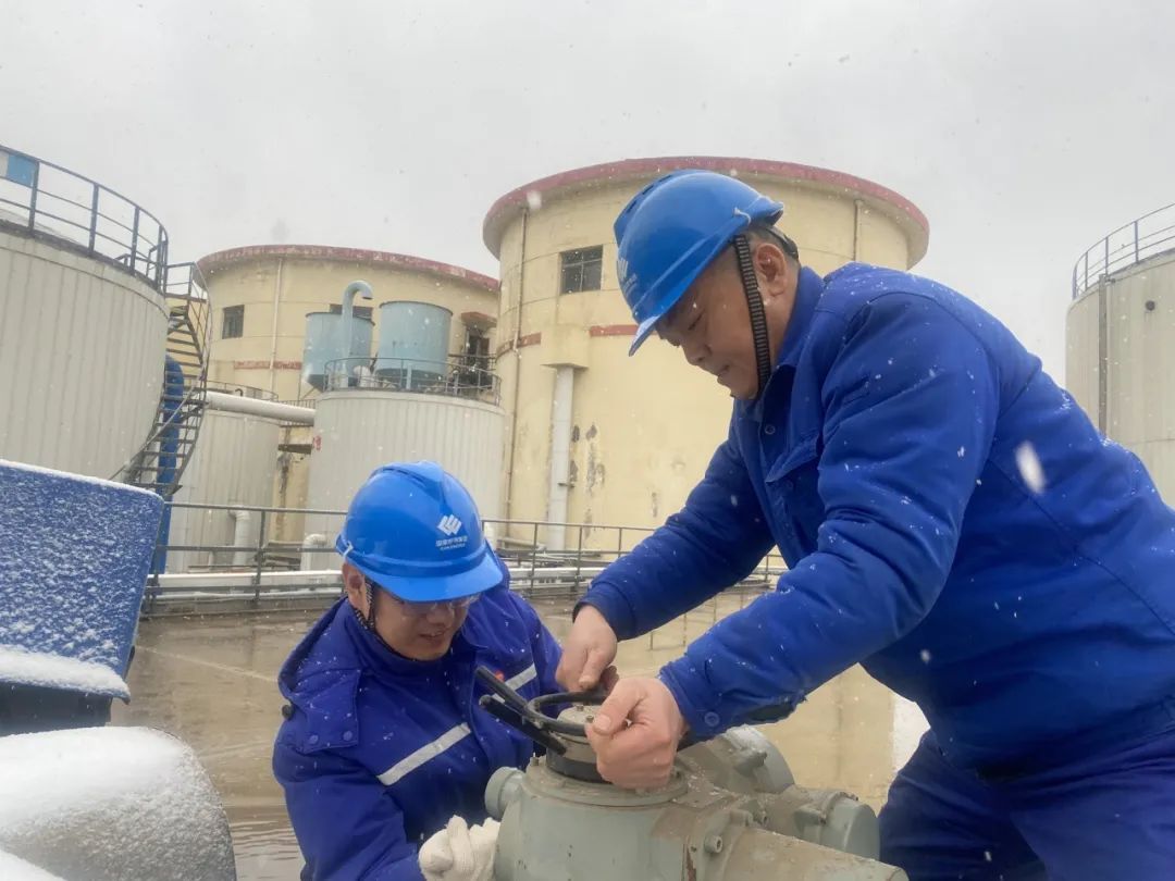 國家能源集團山東公司迎風戰(zhàn)雪“滿格”保供