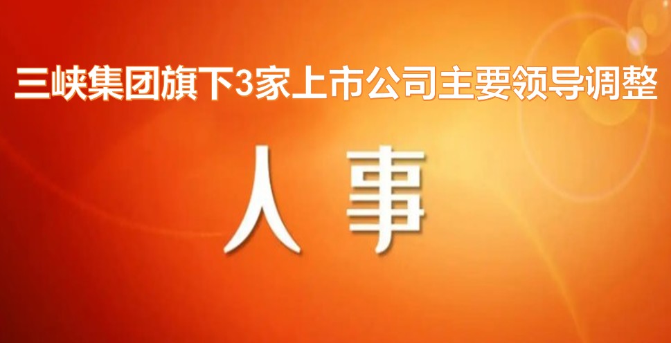 電力央企密集調(diào)整旗下上市公司領(lǐng)導(dǎo)層！