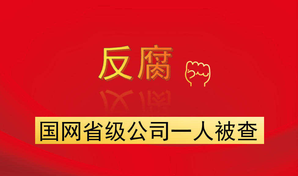 國網(wǎng)省級公司一人被查